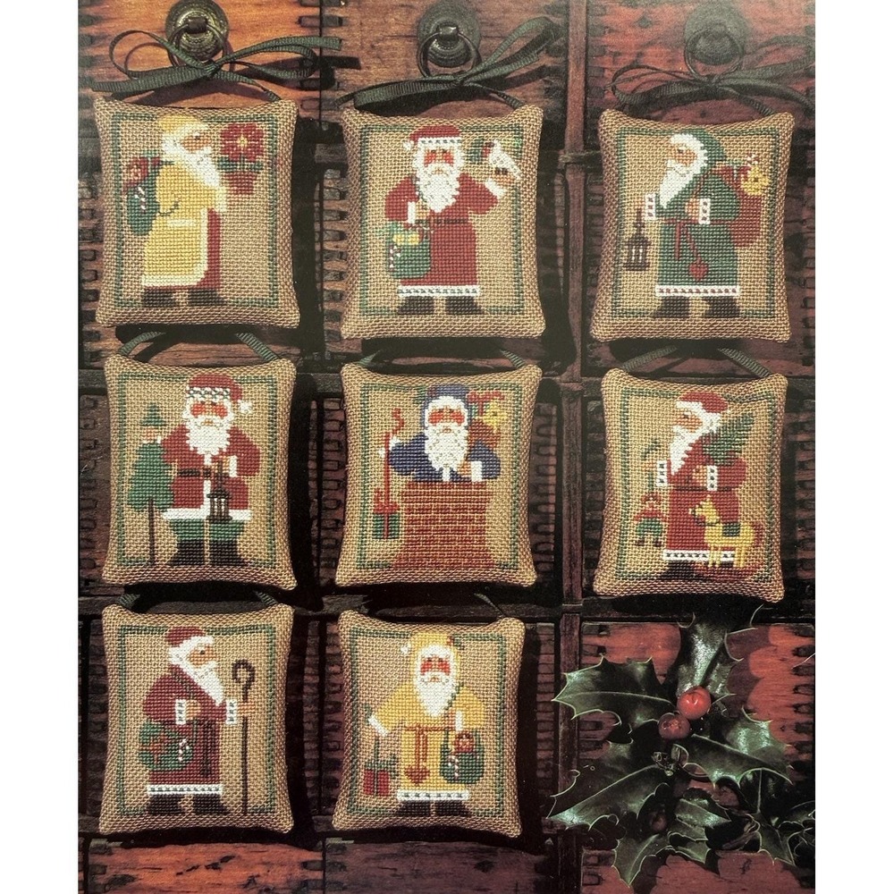 The Prairie Schooler Book No. 20 Cross Stitch Leaflet ST. NICHOLAS Ornaments